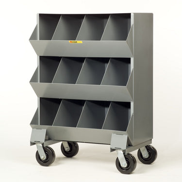 Little Giant Mobile Storage Bin w/ 12 Openings